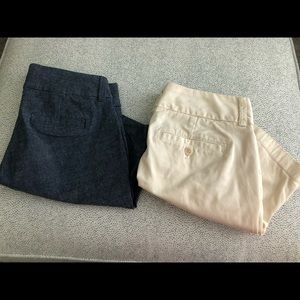 2 Pairs JCrew Bermuda shorts